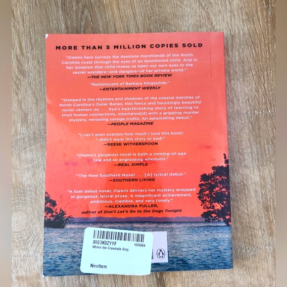 Where the Crawdads Sing by Delia Owens - Picture 2 of 3